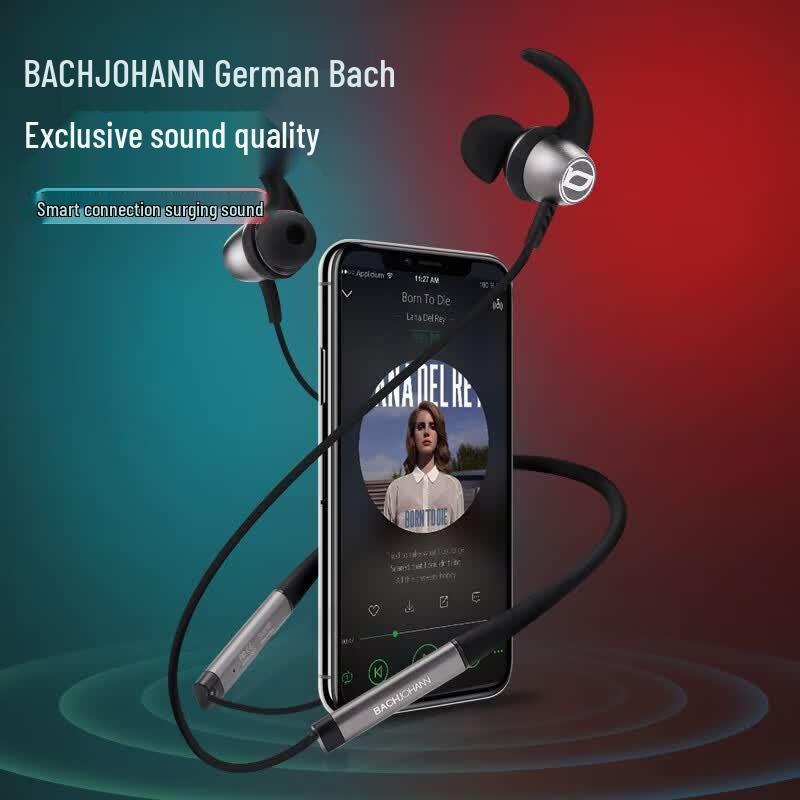 Bach John Wireless Bluetooth Neckband Sports Earbuds