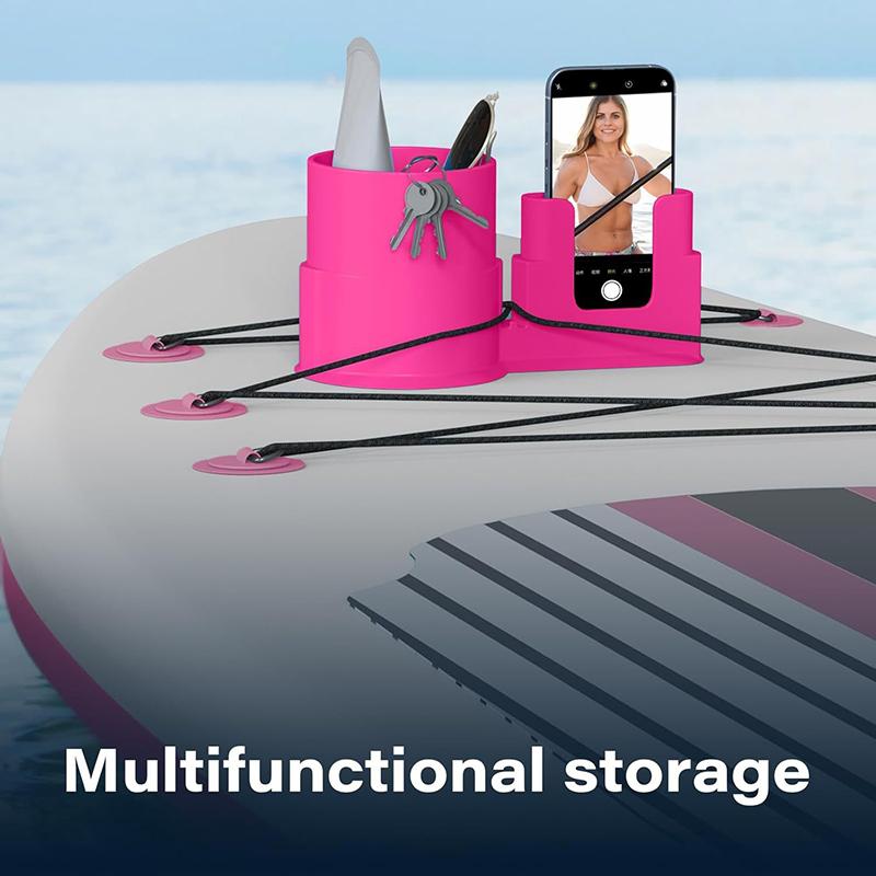 Multi-Functional Paddle Board Cup Holder Pvc Creative Kayak Drink Holder Kayak Cup Holders