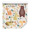 Beautiful Forest Animals Wallpaper for Living Room and Bedroom 50x1000