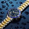 Men'S High-Value Business Watch, Three-Eye Six-Hand Chronograph Quartz Watch