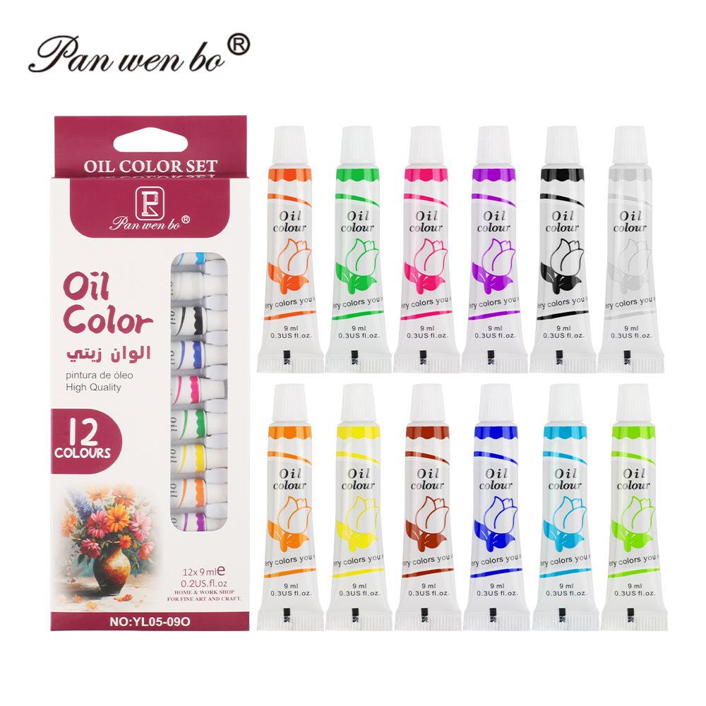 25ml Acrylic Paint Set for Textiles, Glass, and Watercolor Art Projects