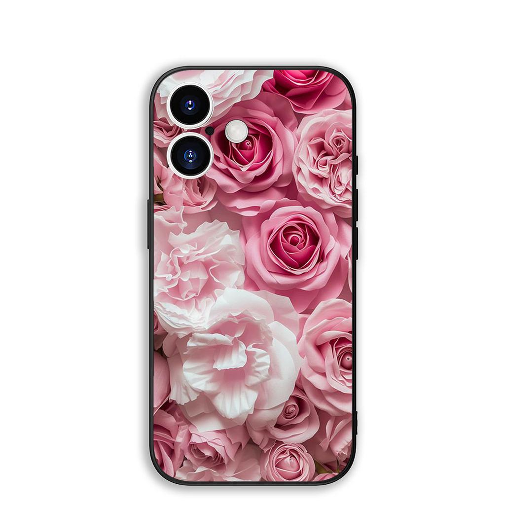 Cover for Samsung Galaxy S22 S21 S20 Fe Ultra S9 Plus + A13 A22 M21 M31 M55 M15 Phone Case Peony Rose Poppys Flower Bloom