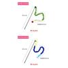 New Pet Products Colorful Plush Strips Funny Cat Stick Cat Toy Bell Decompression Interactive Cat Toy