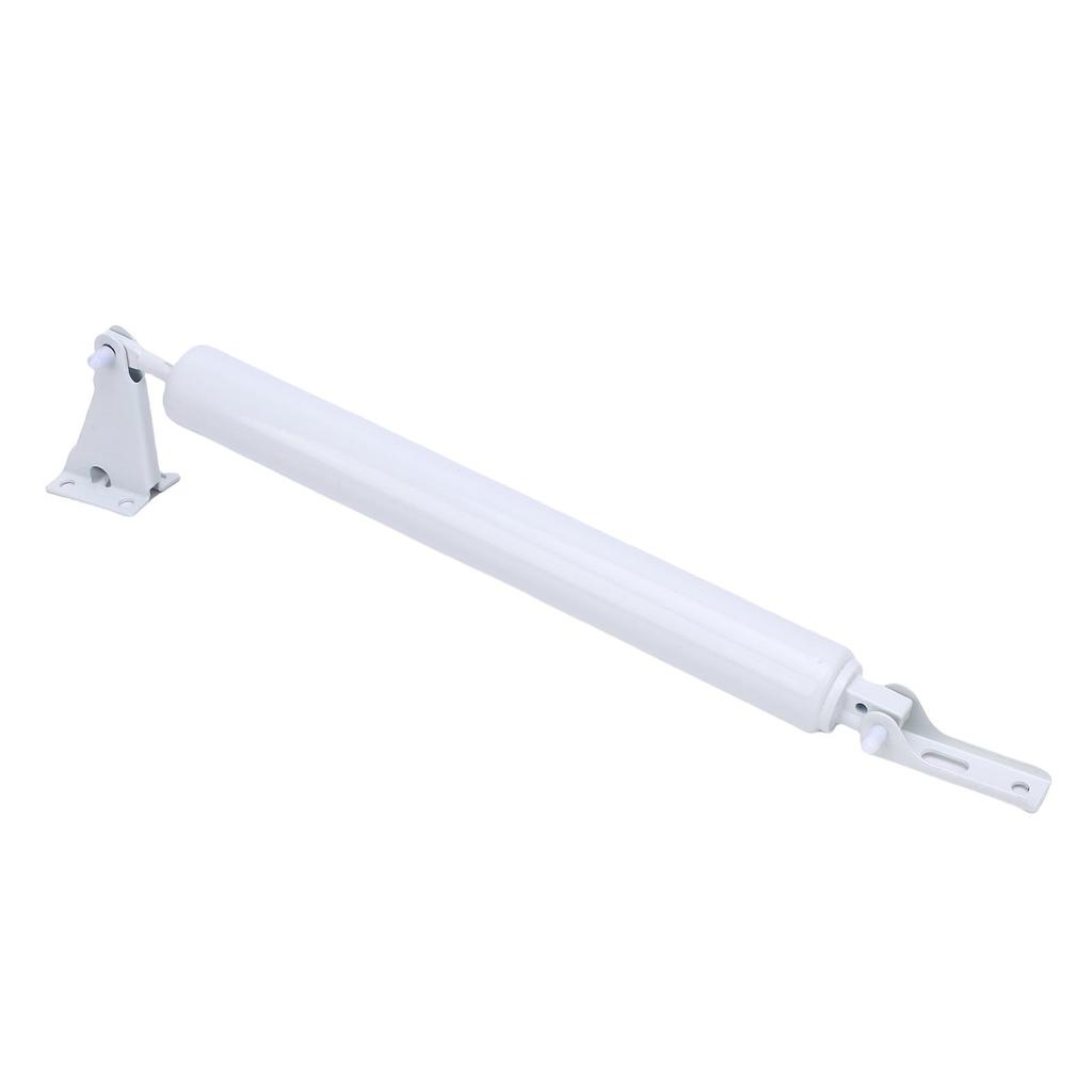 Screen Storm Door Closer White 33CM Quiet Closing Adjustable Cushion Speed Pneumatic Door Closer for Wood Door Metal