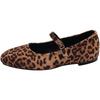 Mary Jane Single Shoes Thick Heel Shoes Elegant Classic Retro Square Toe Comfortable Soft Shallow Cut Low Heel Women's Shoes
