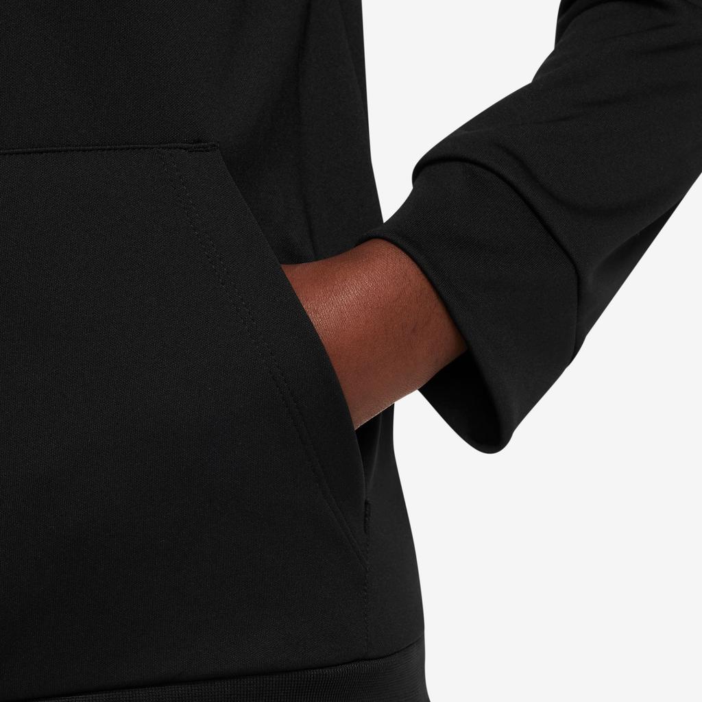 Nike CR7 Pevný potisk loga Volná mikina Dětské mikiny Černá DX5460-010