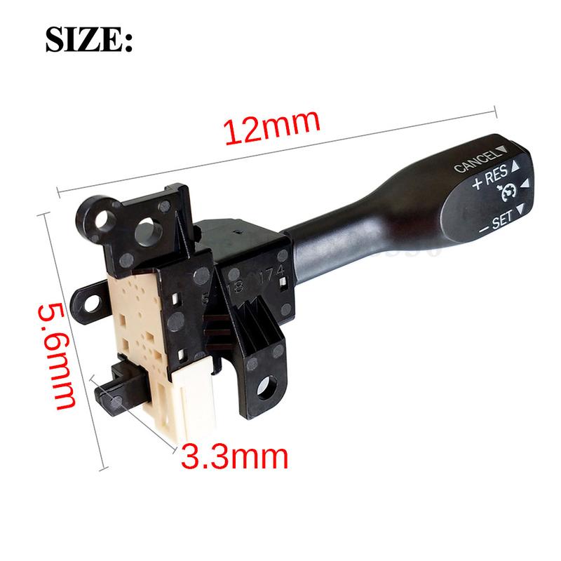 Steering Wheel Cruise Control Switch 84632-34011 With Cover 45186-58040-B0 84632-0F010 For Toyota Alphard ANH20 2008-2014
