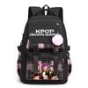 Cartoon Anime Printed Backpack College Wind Ins Trend Large Capacity Student School Bag