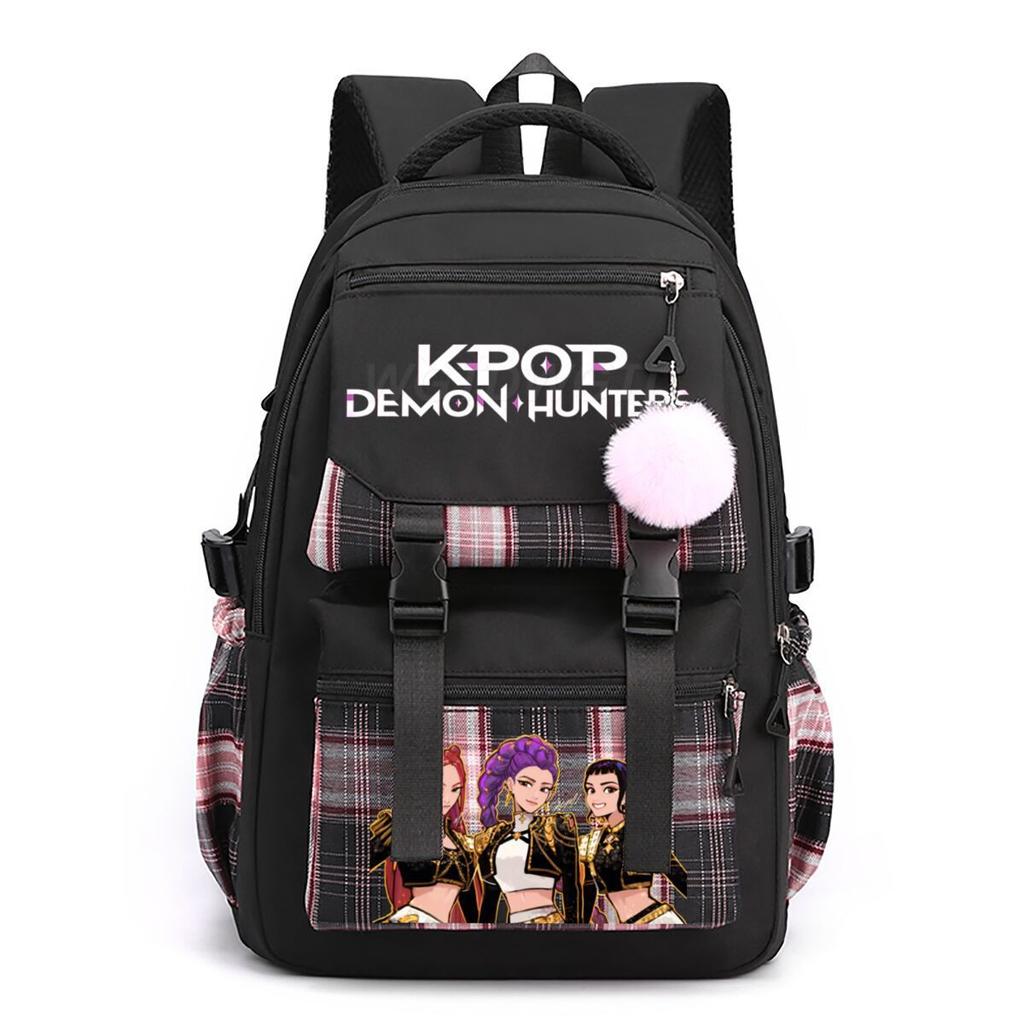 Cartoon Anime Printed Backpack College Wind Ins Trend Large Capacity Student School Bag