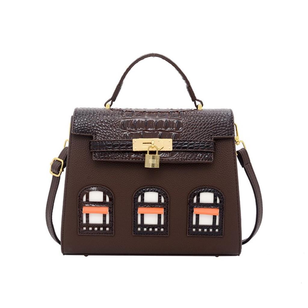 Xeie Thuk Handbag Women PU Adjustable Strap Daily Commute