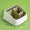 Remote Control Holder 4 Slot Desktop Storage Box TV Remote Control Phone Storage Holder Stationery Organizer Home Organizer