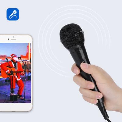 Microphone dynamique filaire portable à bobine mobile pour une voix claire pour le karaoké