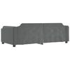 Vidaxl Extendable Daybed, Dark Grey, 80X200 Cm, Fabric