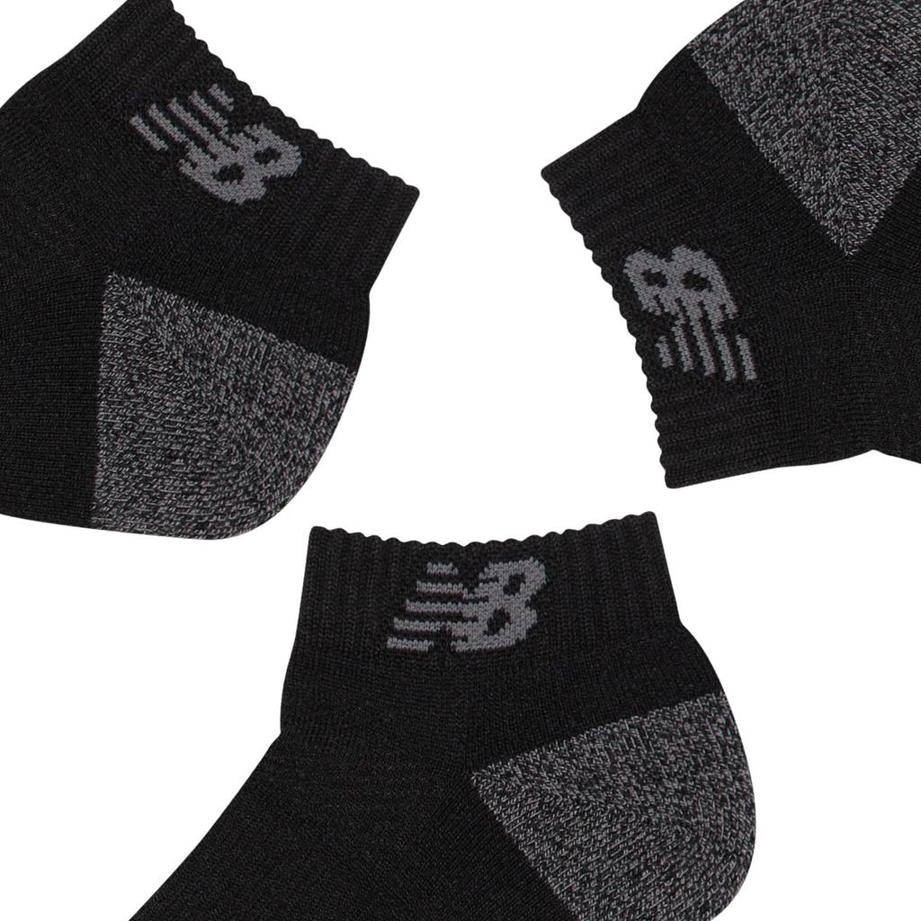 New Balance Low Cut Socks 3P Set LAS35205 BK S