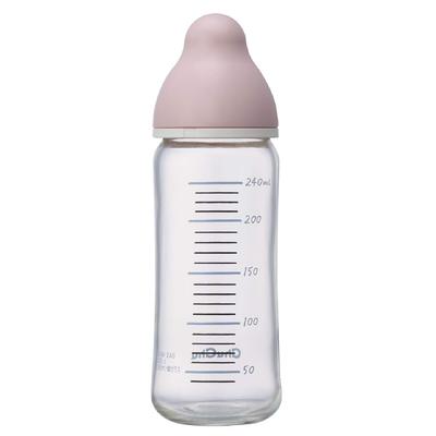 Tutu Baby Glas Tutu Glas-Babyflasche 240 ml muss die Saugergröße von 0 Jahren bis zum Abstillen erhöhen 0 Monate und älter Glas 240 ml [Hitzebeständig