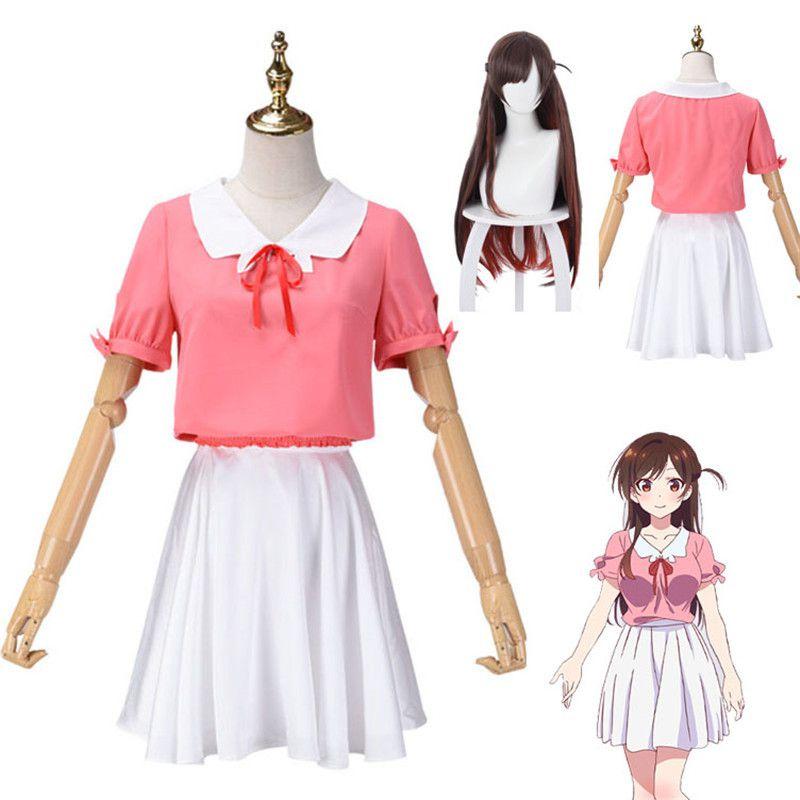 A Rent Girlfriend Ichinose Chizurumizuhara Chizuru Cosplay Costume Skirt Short