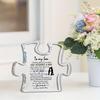 "To My Son" Carved Acrylic Puzzle - Ideal Birthday, Christmas & Graduation Gift