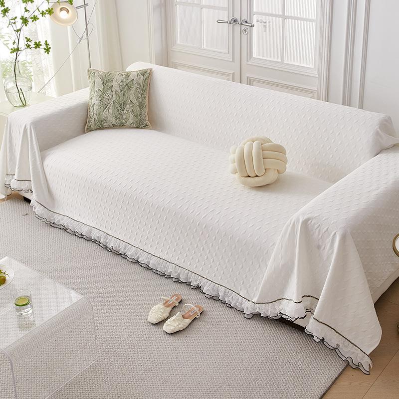 Summer Ice Silk Sofa Towel Cool Yiquan Bag Sofa Cover One Piece Sofa Cover Cloth Cushion Cool and Breathable