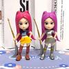 6 Stück Kpop Dämonenjäger Figur Spielzeug Cartoon Rumi/Mira/Zoey Actionfigur PVC Desktop Dekoration Modell Puppe Spielzeug Fans Geschenk