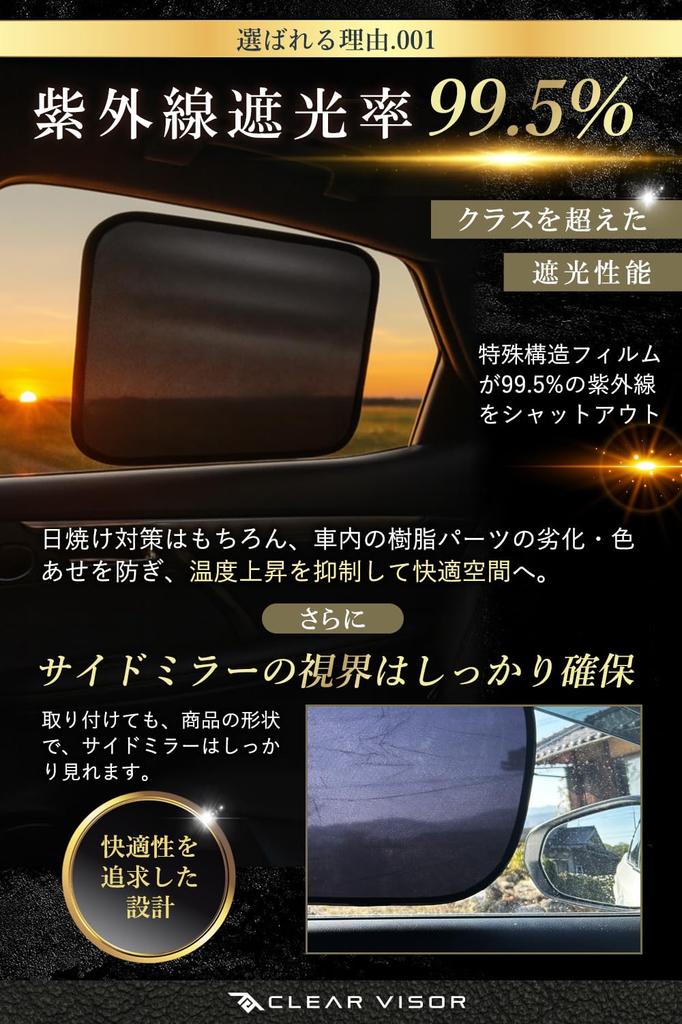 Attaches in just 1 second! ? Car sunshade, side car