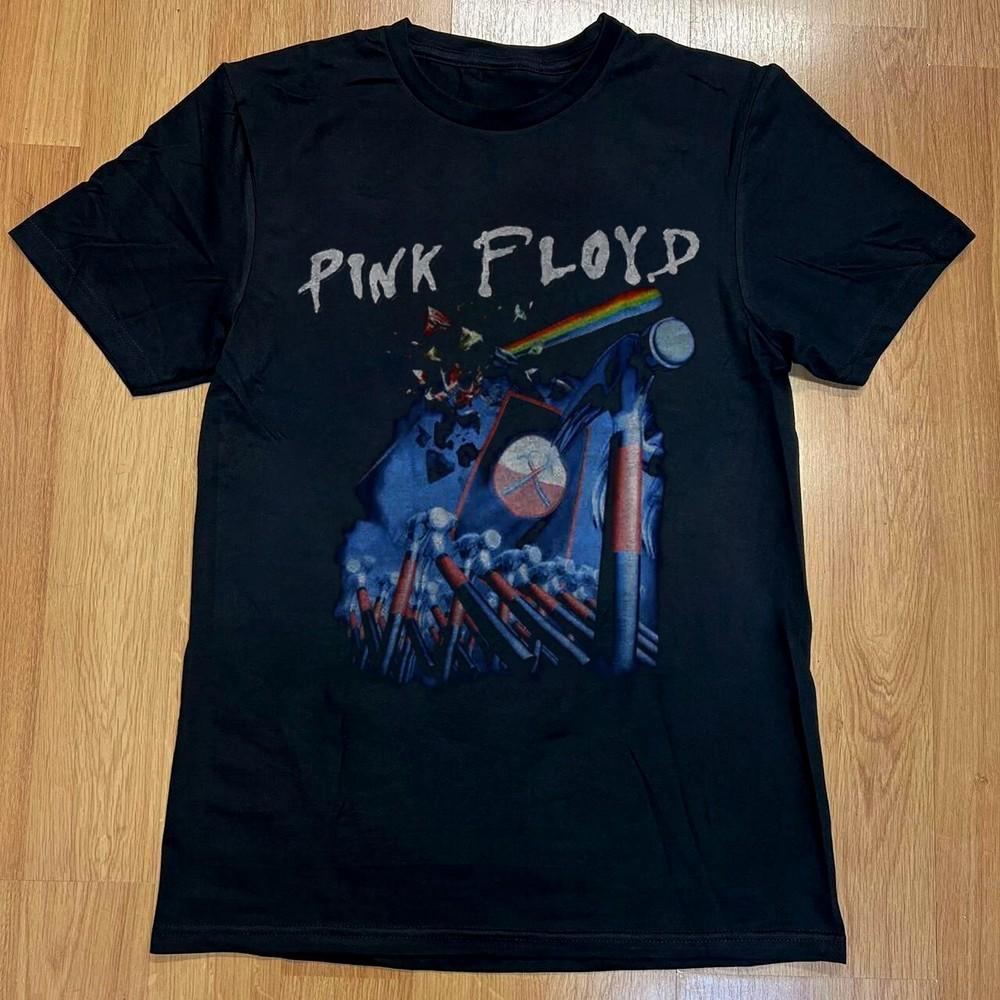 Pink Floyd The Wall Hammers T-Shirt, Unisex Black Cotton T-shirt, Size S-5XL Unisex T-Shirt XXL