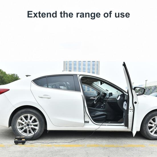 Car Air Pump Strong Power 30s Quickly Pumping Plastic Pointer/Digital Pressure Inflator