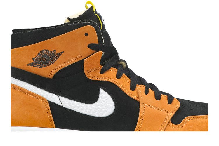 Jordan 1 High Zoom Air CMFT Black Monarch Men's Sneakers