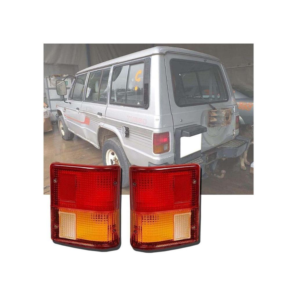 APSMOTIV Pajero Montero Mr283721 Mr283722 Zespolona lampa tylna Pasuje 1983-1991 Kierunkowskaz narożny Lampy tylne Światło rzeczywiste Światło stop Zestaw Lewy i Prawy