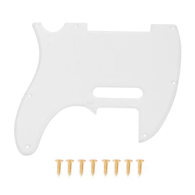 8 Löcher Transparentes Acryl Schlagbrett mit Schrauben für Telecaster TL Style E-Gitarre