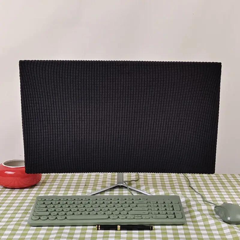 19-100Inch Computer Monitor Dust Cover Sleeve Case Desktop Screen Waterproof Protector Case Washable Accessories Computer Covers