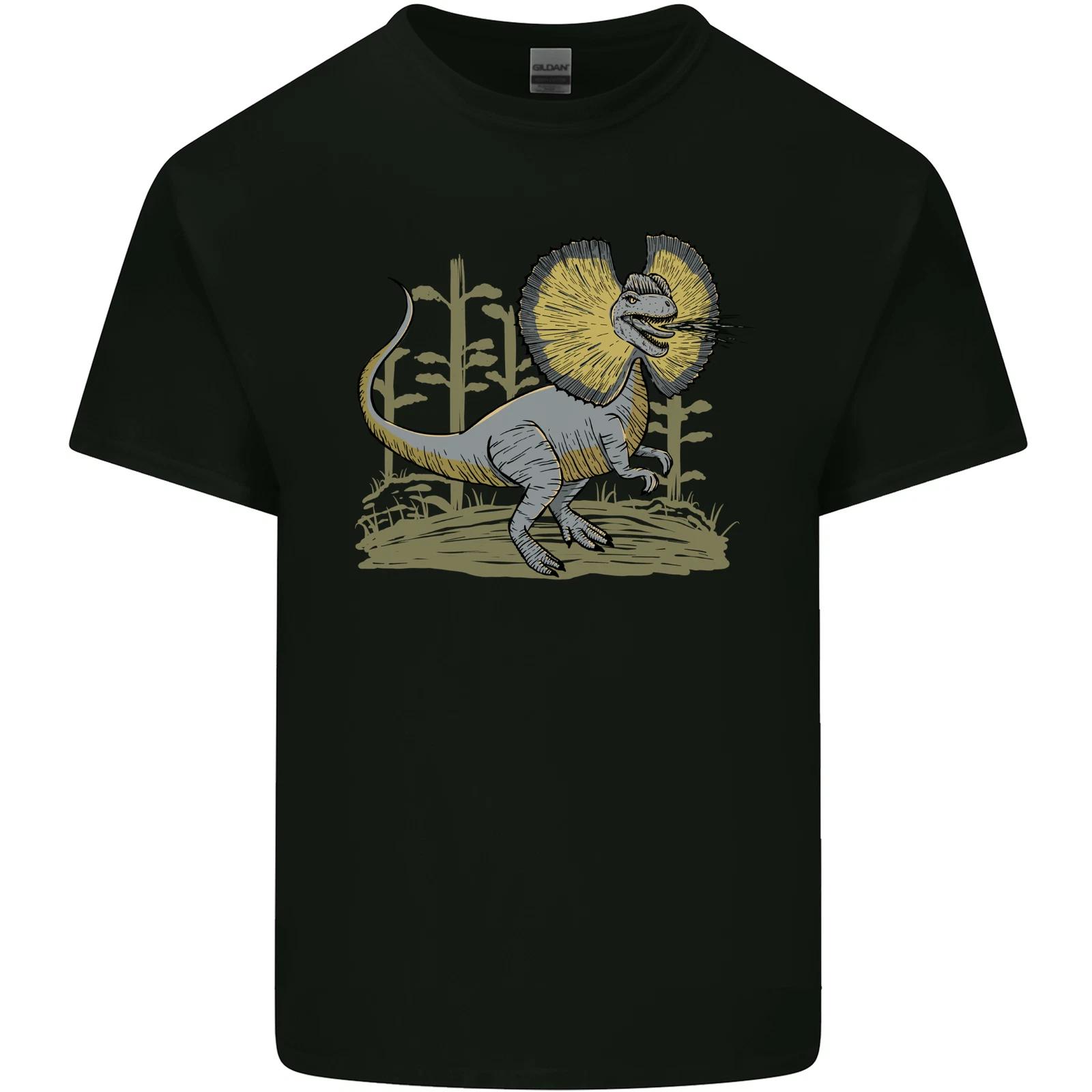 Dilophosaurus Dinosaur Kids T-Shirt Childrens S