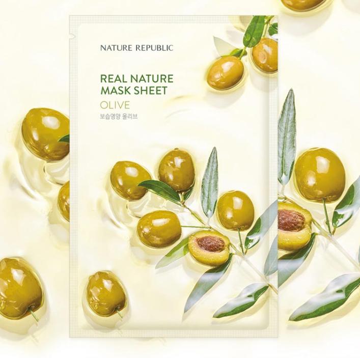 Nature Republic Feuille de masque Real Nature (10 feuilles)
