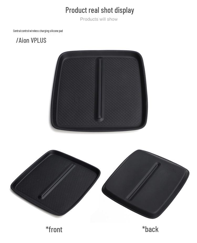 Aion VPLUS 23-24 Încărcător Wireless Consola Centrală Pad Siliconic: Depozitare interioară auto antiderapantă.