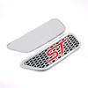 lczbn5 New 1pair 3D Aluminum Emblem ST Sport Fender Side Sticker Badge Accessories for Ford focus 2 fiesta ranger fusion mondeo mk2 mk4