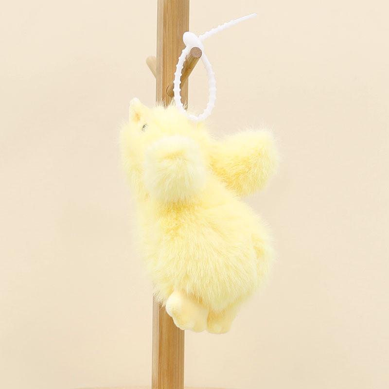 

Plush Duck Keychain With Pp Cotton Filling For Bag Decor And Collectors Yellow Duck