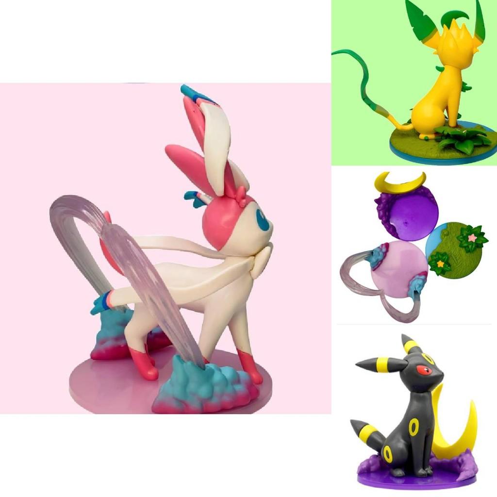 Exquisite Pvc Model Figurine Of Fairy Eevee With Moonlight And Leaf Designs For Collectors