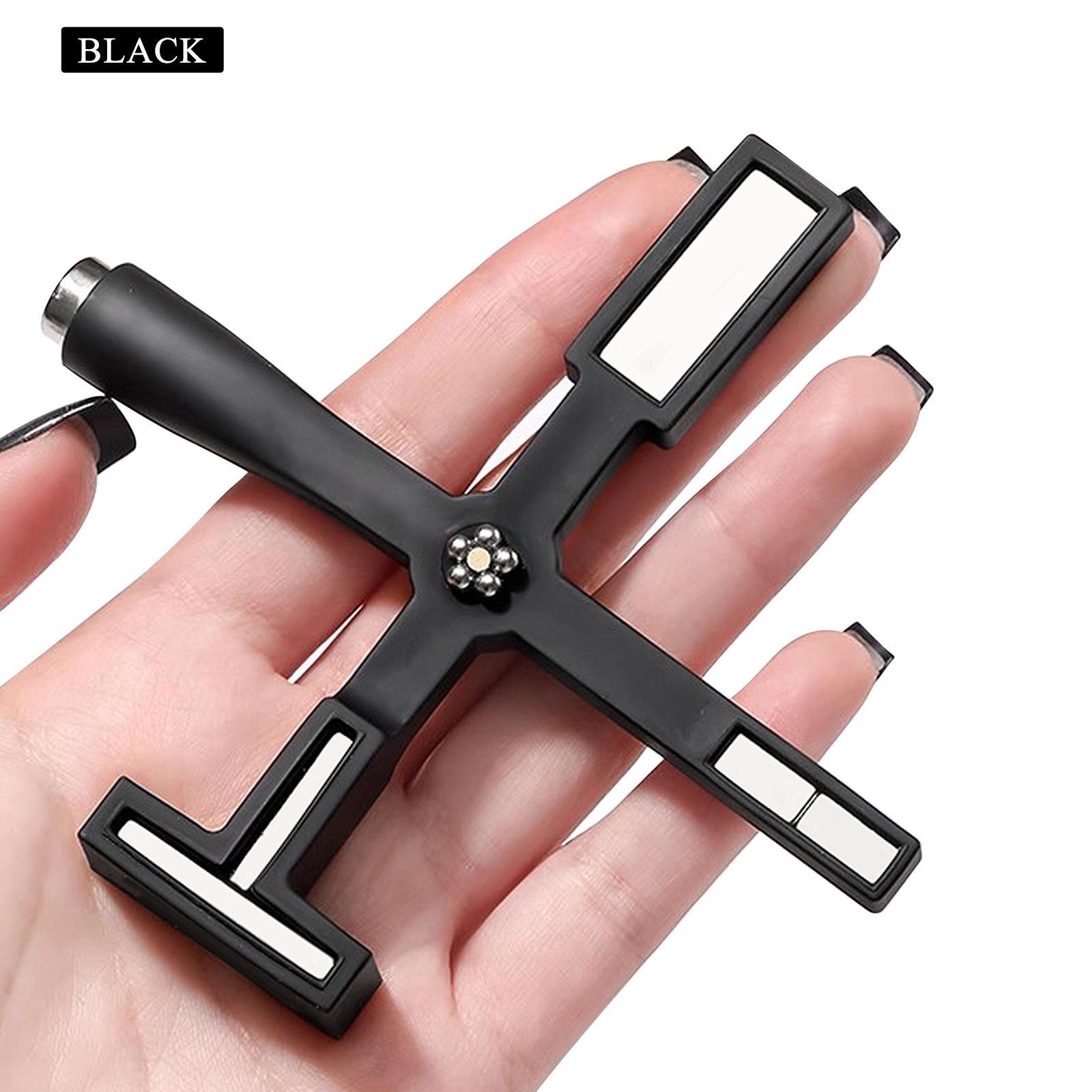 

5 In 1 Multifunctional Strong Cat Eye Magnet UV/LED Gel Nail Magnetic Stick For Manicure Art Design Special Tools чорний