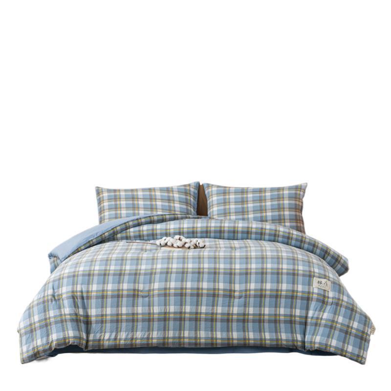 Xinjiang Katoen Dekbed: Dik, Warm, Machinewasbaar, voor Alle Seizoenen - Ideaal voor Lente, Herfst, Winter, Enkele & Dubbele Maten