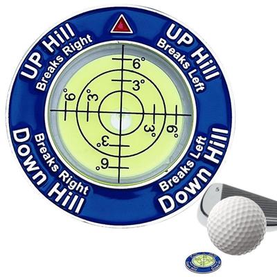 Golf Putt Green Reader Horizontal Bubble Golf Training Green Reader On-Course Precise Green Reading Aid Golf Putt Training Aid