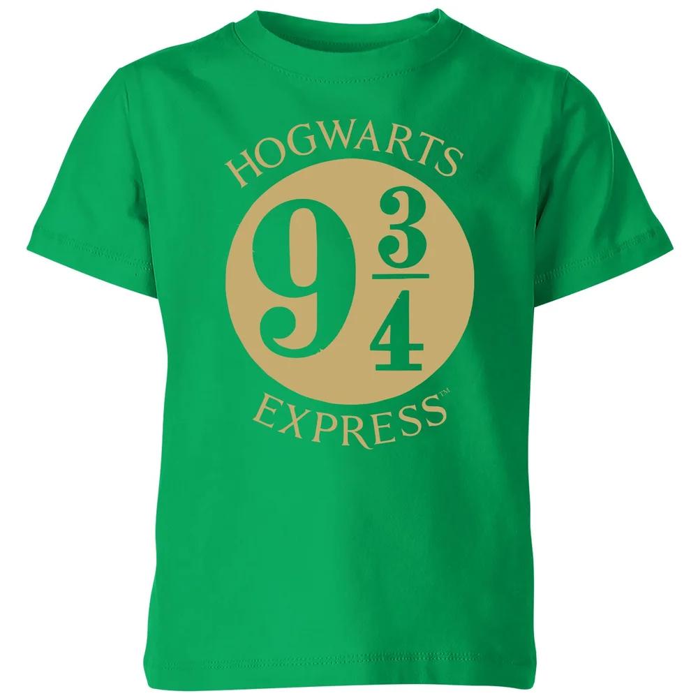 Harry Potter Platform Kids  T-Shirt - Green - 3-4 Years 130
