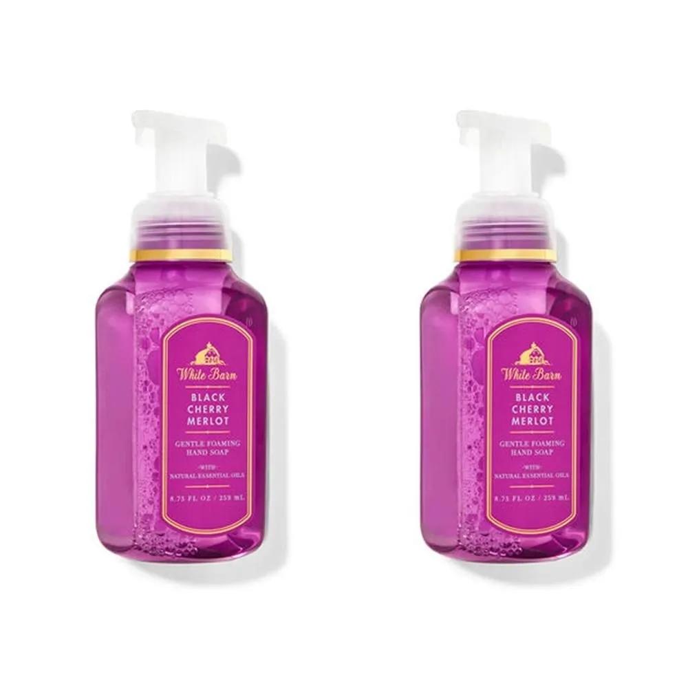 BBW Bath & Body Works 259 мл 2 шт. ЧЕРНАЯ ВИШНЯ МЕРЛО Мягкая пенящаяся рука
