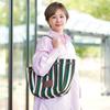 Barcos Mesh Bag with Adjustable and Green 2-Way Handbag/Shoulder Pouch, Length, Stretchy, Lightweight, Soft, Practical,