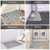 1PC Hamster Pattern Kitchen Rug Non-Slip Door Mats Pop design Bathroom Rug Bath Mat Carpet for Home Sink Laundry Decor
