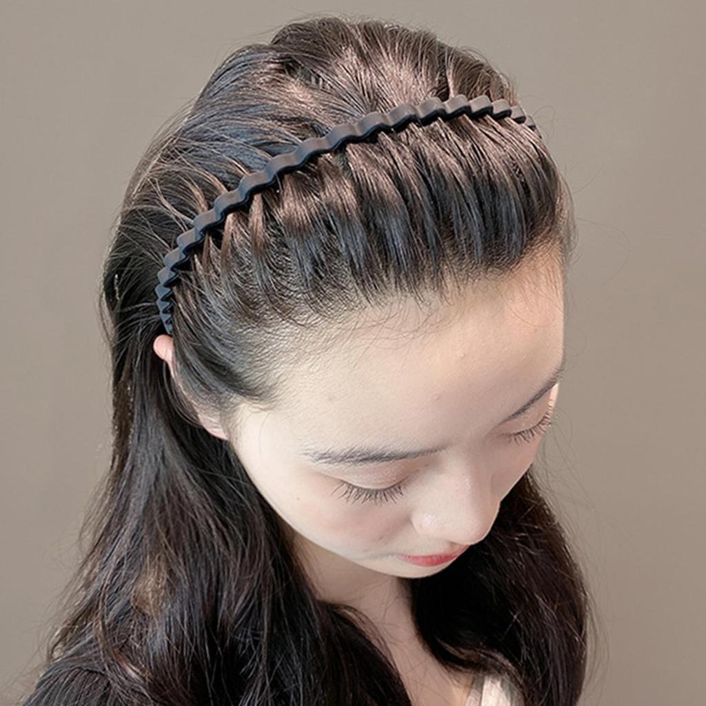 New Simple Black Head Hoop Bands Tooth Headband For Women Retro Hairbands Hair Hoop Headwear Ladies Korean Hair Accessories