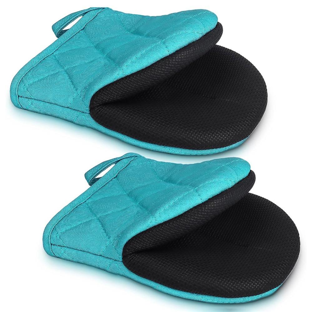 1Pair with Non-Slip Grip Surfaces Kitchen Oven Gloves Microwave Oven Gloves  for BBQ Baking Cooking