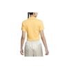 Nike Sportswear Essential Solid Casual Short Sleeve Polo Shirt Women Tops Elegant-Topaz DV7885-795