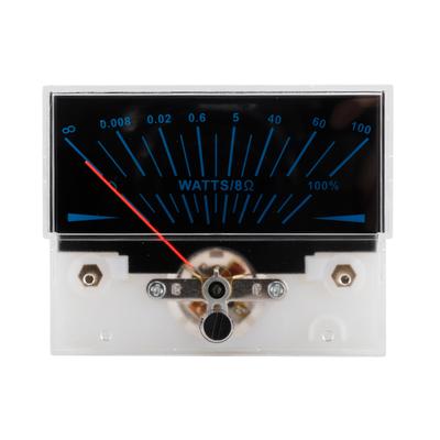 Høy-presisjon analog audio Vu-meter Strøm-LED-display for forsterker Nivåsignal Stereo DB-indikator med Bo musikklys