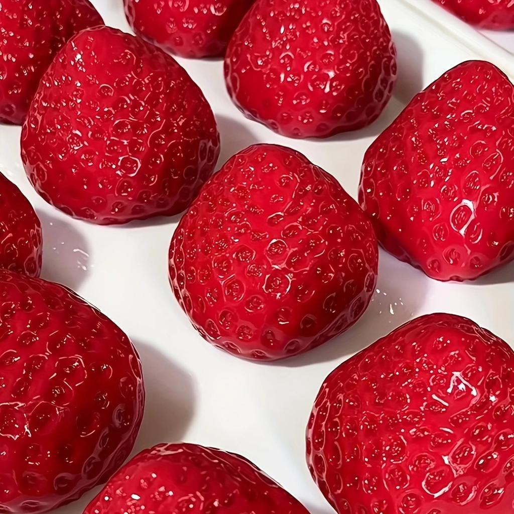 1Pc Squishy Big Strawberry Squeeze Toy Kids Soft Pinch Fruit Pop Fidget Toys Party Entertainment Games Halloween Christmas Gift