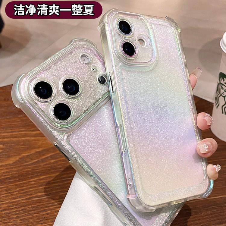 Applicable to Apple 11 mobile phone case iphone11 new gradual change airbag anti-drop 11promax lens all-inclusive soft case