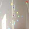 1Pc  Wind Chime Moon Sun Star Catcher Diamond Prisms Pendant Dream Catcher Rainbow Hanging Drop Home Windchime